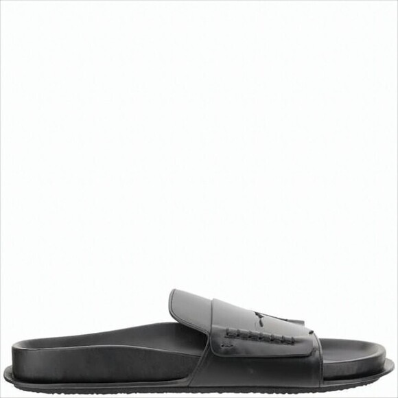 Jacquemus Shoes - Jacquemus Minimalist Black Slip-On Mules With Contoured Footbed - NWT